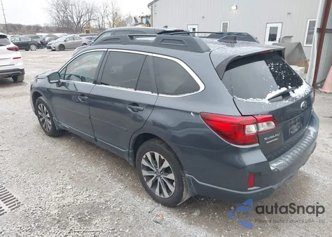 2017 Subaru Outback 2.5I Limited z USA, uszkodzony, nr VIN 4S4BSANC6H3293808